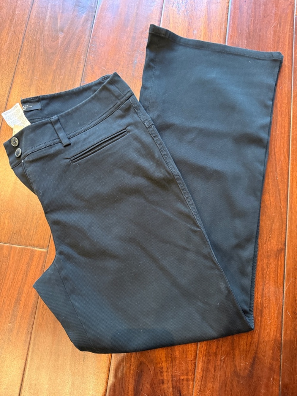 Weekend Max Mara Black Wide-Leg Flare Jeans
